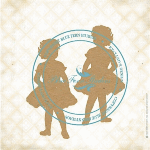 BLUE FERN LIFE'S VIGNETTES BESS & TESS CHIPBOARD