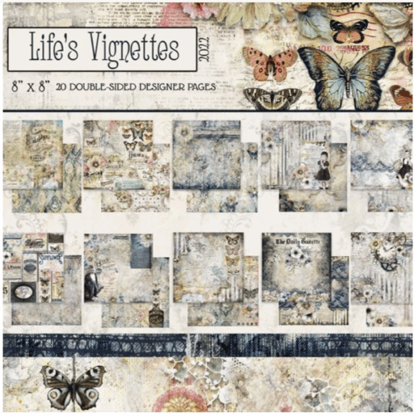 BLUE FERN LIFE’S VIGNETTES 8X8 COLLECTION PACK BLUE FERN LIFE'S VIGNETTES 8X8 COLLECTION PACK