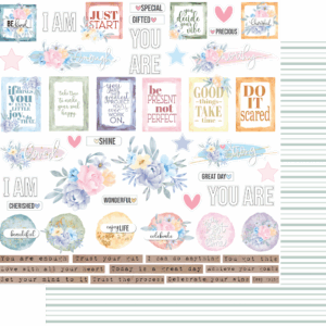 Uniquely Creative Heart & Soul 12X12 Good Advice Paper