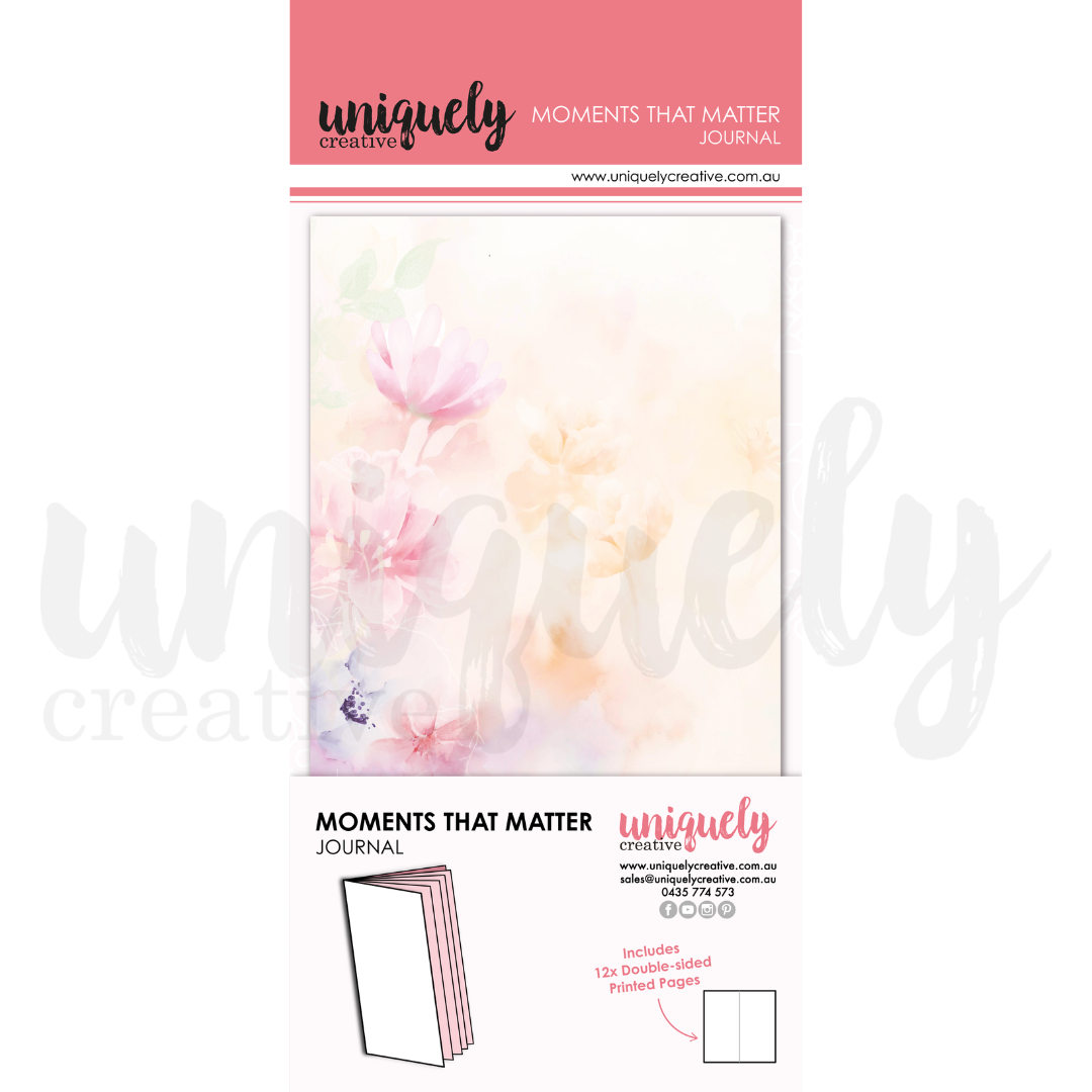 Uniquely Creative Moments That Matter Journal