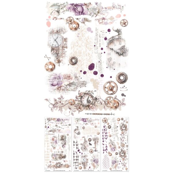 49 & Market Echoes of Time Rub Ons