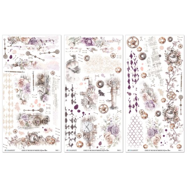 49 & Market Echoes of Time Rub Ons