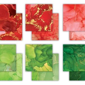 CRAFTERS CONSORTIUM 12X12 INK DROPS FESTIVE