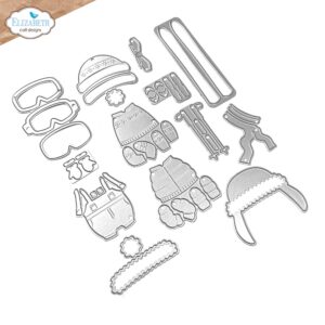 ELIZABETH CRAFTS DIE BIG MOUSE WINTER ACCESSORIES