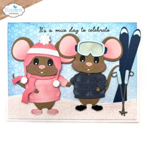 ELIZABETH CRAFTS DIE BIG MOUSE WINTER ACCESSORIES