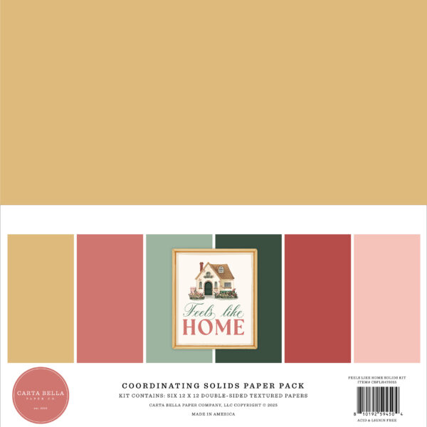 Carta Bella Feels Like Home Solids Kit