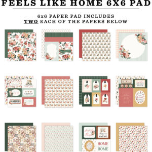 Carta Bella Feels Like Home 6X6 Paper Pad