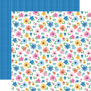 Echo Park Plan On It 12X 12 Focus and Flourish Floral
