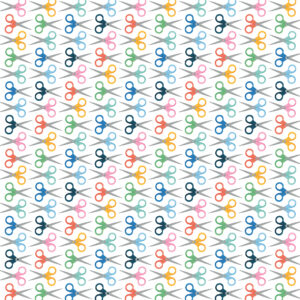 Echo Park Plan On It 12X 12 Cut It Out Scissors