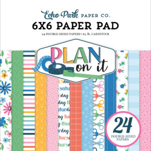 Echo Park Plan On It 6X6 Paper Pad