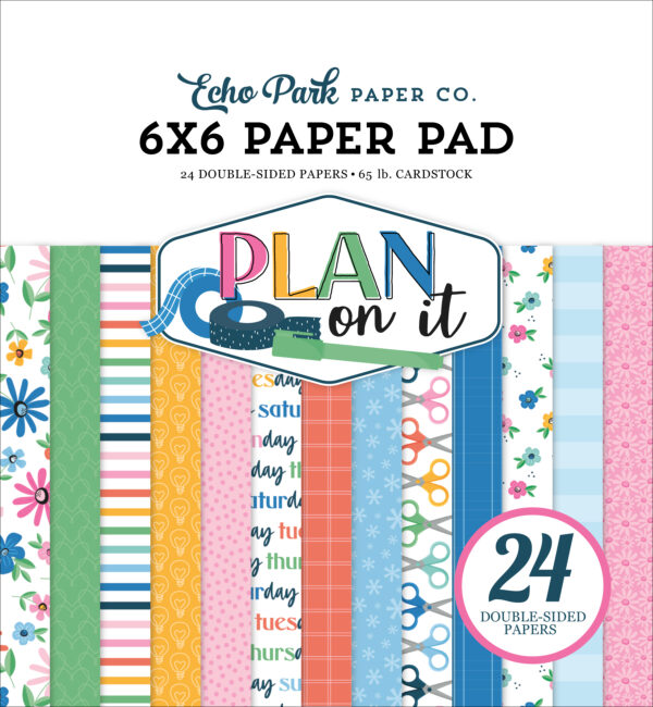 Echo Park Plan On It 6X6 Paper Pad