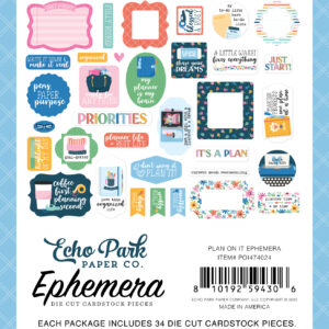 Echo Park Plan On It Ephemera