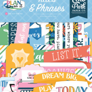 Echo Park Plan On It Titles & Phrases
