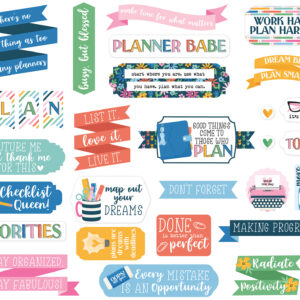 Echo Park Plan On It Titles & Phrases