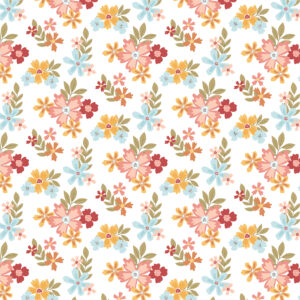 Echo Park Bookish 12X12 Favorite Book Floral