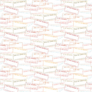 Echo Park Bookish 12X12 Book Stamps