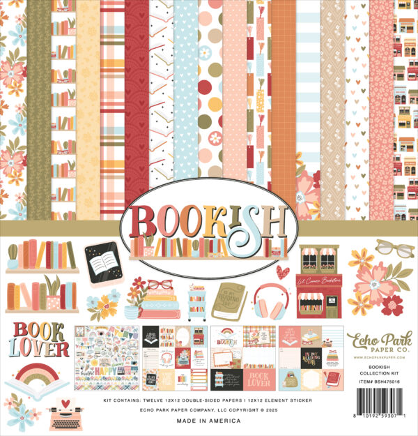 Echo Park Bookish Collection Kit Echo Park Bookish Collection Kit