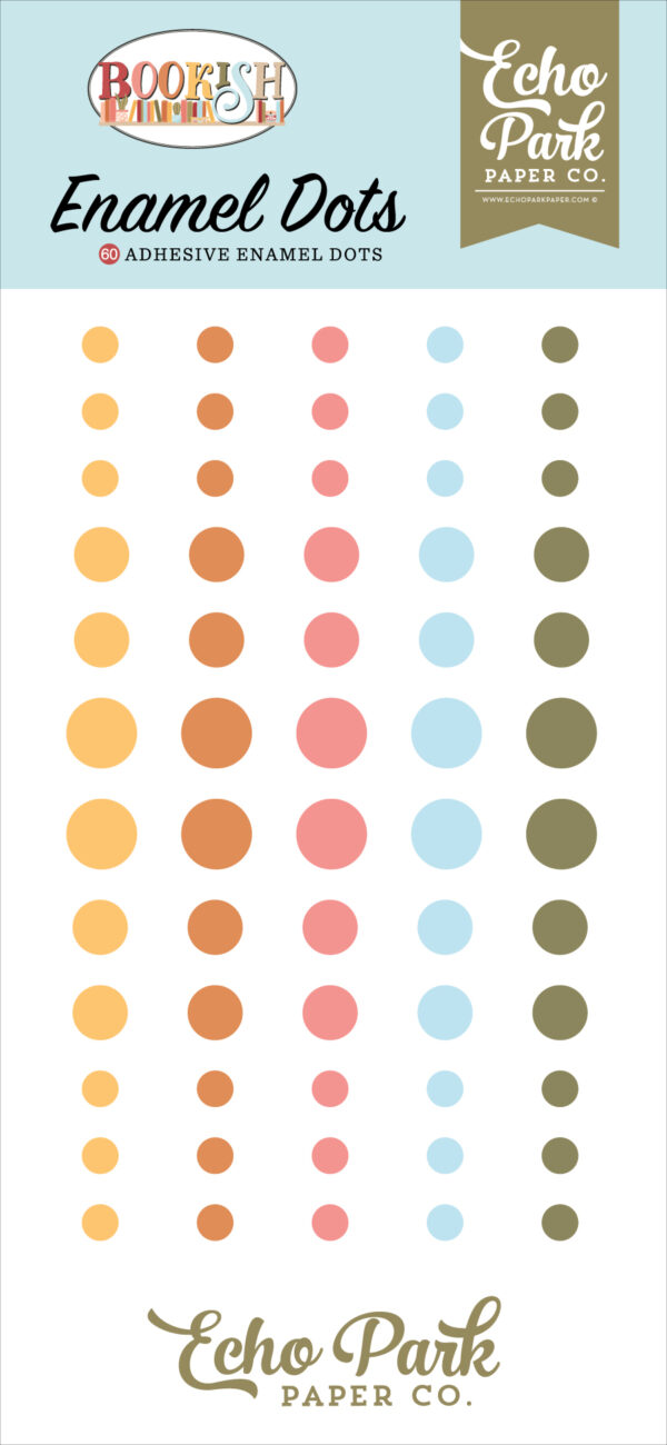Echo Park Bookish Enamel Dots