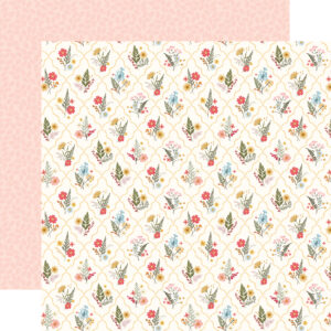 Carta Bella Pressed Floral 12X12 Floral Diamonds