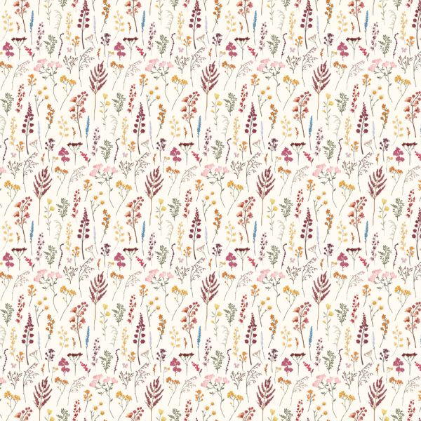 Carta Bella Pressed Floral 12X12 Dried Wildflowers