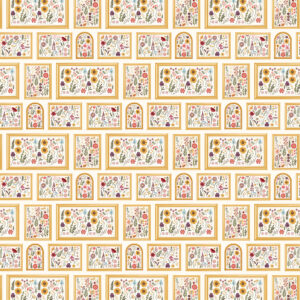 Carta Bella Pressed Floral 12X12 Framed Flowers