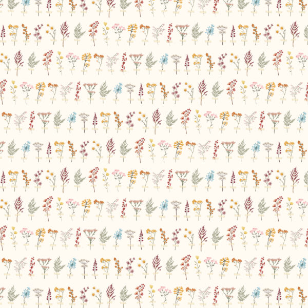 Carta Bella Pressed Floral 12X12 Taped Flowers