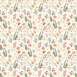 Carta Bella Pressed Floral 12X12 Be Bold Stems