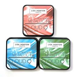 Lisa Horton Crafts Ink Pads Metallic Winter 2025