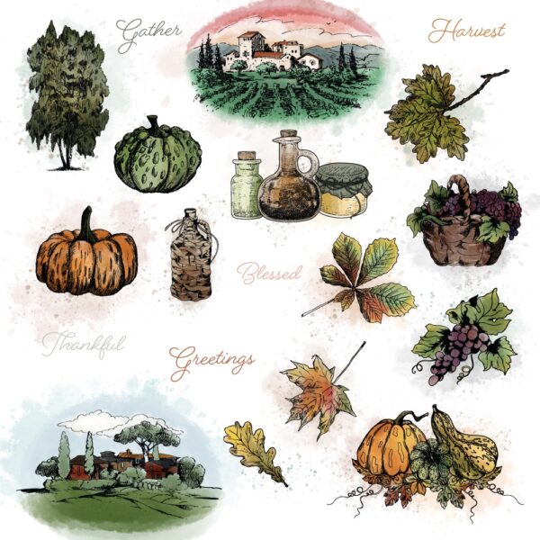 Honey Bee Stamp Gallery Wall: Fall