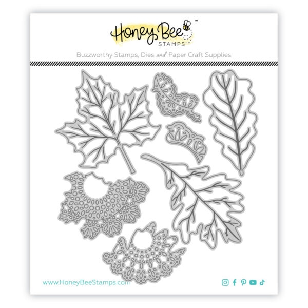 Honey Bee Die Lovely Layers: Boho Leaves