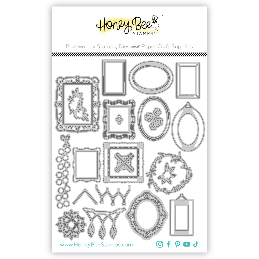 Honey Bee Die Lovely Layers: Gallery Wall Art