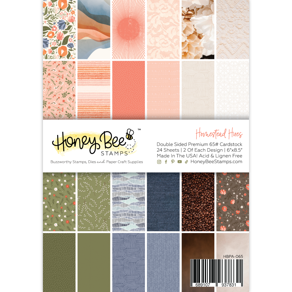 Honey Bee Paper Homestead Hues