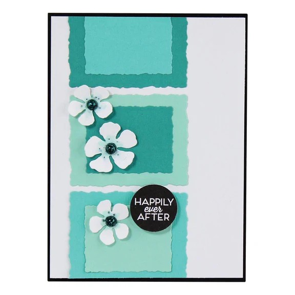 Spellbinders Die Nestibilities Deckled Rectangles LG