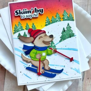 WF Die-n-stencil Cool Pup