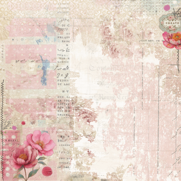 Uniquely Creative Dressed in Daydreams 12X12 Kind of Lovely Paper