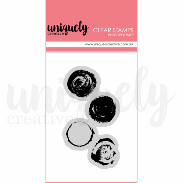 Uniquely Creative Circular Vibes Stamp