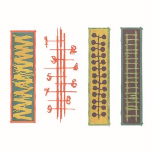 Sizzix Thinlits Die Set 6PK Stretchers By Seth Apter