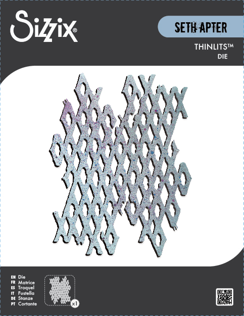 Sizzix Thinlits Die Set 1PK Diamond District By Seth Apter