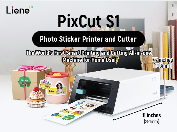 Liene PixCut S1 Photo & Sticker Printer & Cutter
