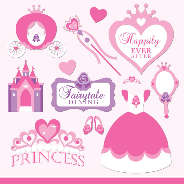 SCRAPBOOK CUSTOMS 12X12 STICKER PRINCESS