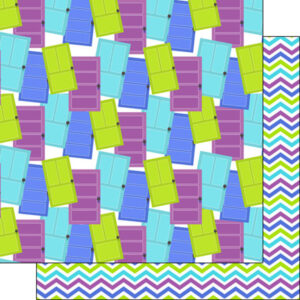 SCRAPBOOK CUSTOMS 12X12 MONSTERS DOORS