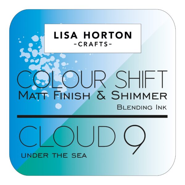 LISA HORTON CRAFTS COLOUR SHIFT INK UNDER THE SEA LISA HORTON CRAFTS COLOUR SHIFT INK UNDER THE SEA