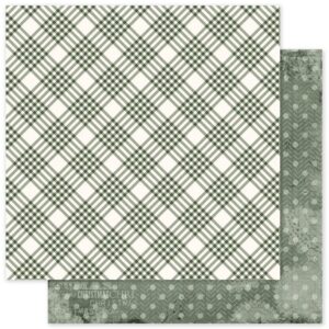 Paper Roses Christmas Holly Basics F 12X12 Paper