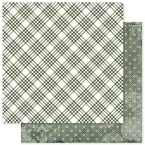 Paper Roses Christmas Holly Basics F 12X12 Paper