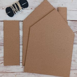 Clear Scraps Large House Journal Cover