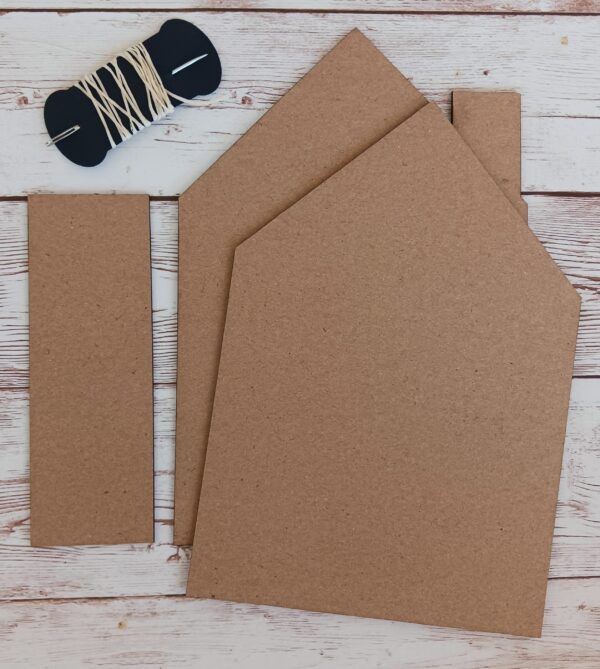 Clear Scraps Large House Journal Cover