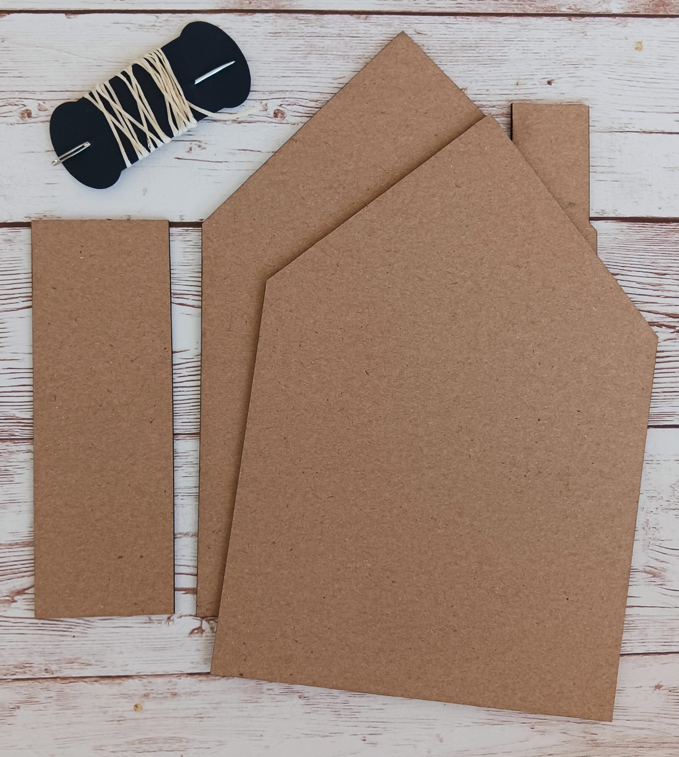 Clear Scraps Large House Journal Cover