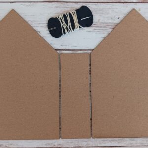 Clear Scraps Large House Journal Cover