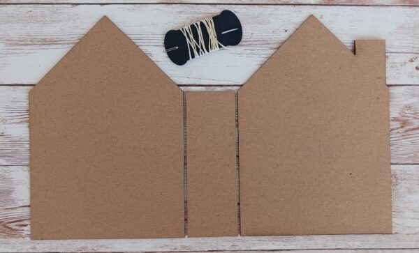 Clear Scraps Large House Journal Cover