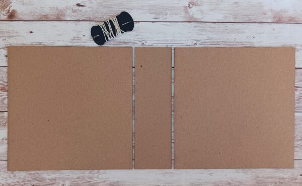 Clear Scraps Large Square Journal Cover